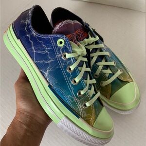 Converse Pigalle Chuck 70 Lightning Storm Sz 8.5 Women/6.5 Men